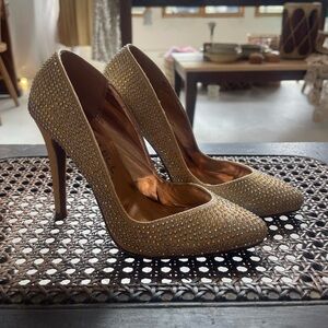 Kiss and Tell Studded Heels